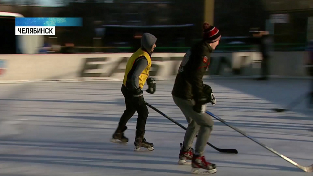 Борис Дубровский побывал на тренировке хоккеистов
