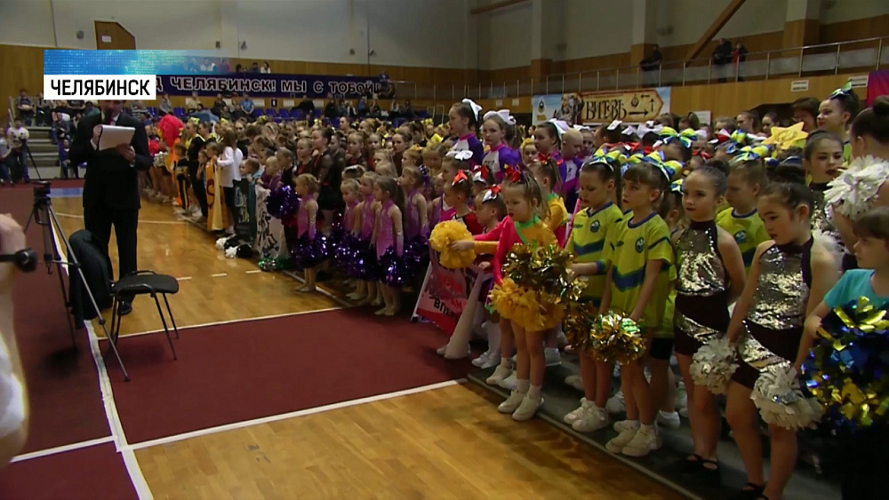 Чирлидеры области сразились за звание лучших