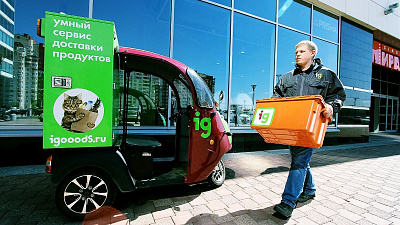 Петербургский сервис доставки продуктов заходит в Челябинск