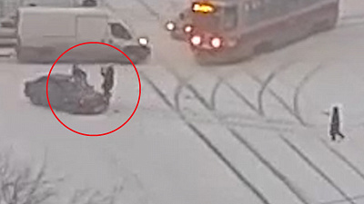 Грандиозной дракой закончилась незначительная авария в Магнитогорске