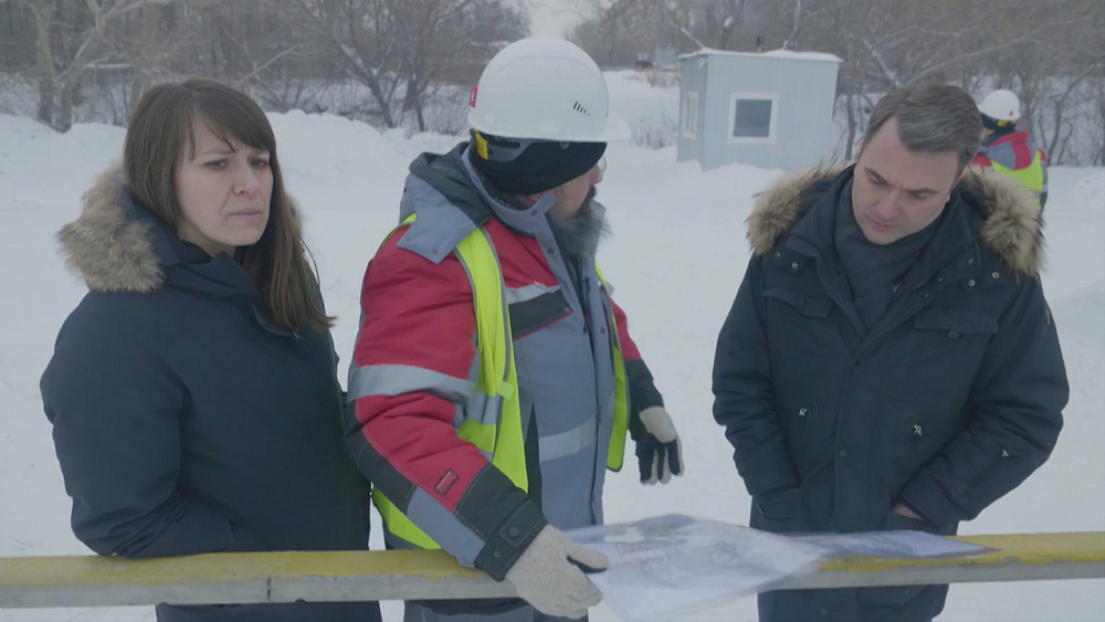 Коркинский разрез посетил Сергей Морев