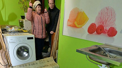 Жители дома в Ленинском районе пожаловались на затянувшийся капремонт