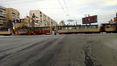 Ликвидации коммунальной аварии на перекрестке Молодогвардейцев-Победы