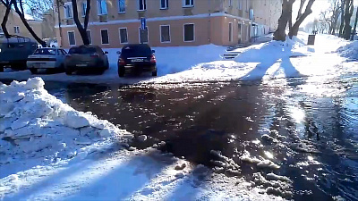 Преждевременная весна пришла в Озерск по вине коммунальщиков