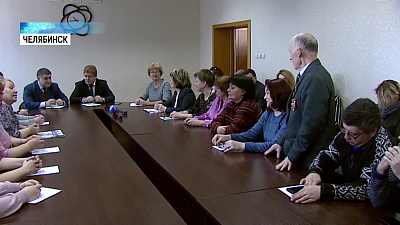 Владимир Елистратов посетил Калининский район