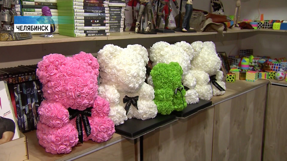 Мишка из роз — символ траура?