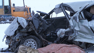 Последствия аварии под Троицком попали на видео. Погибли трое, в том числе 4-летний ребенок