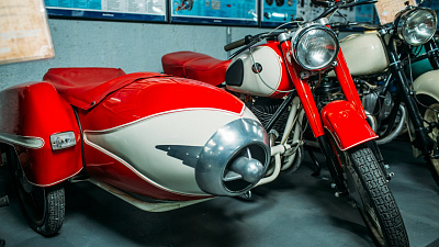 В Челябинске открылась выставка ретро-мотоциклов