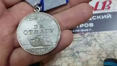 Ветерану ВОВ вернули потерянную 73 года назад медаль