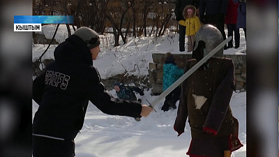 Боевые игры в честь Дня защитника Отечества в Кыштыме