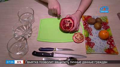 Лайфхак — быстрая очистка фруктов