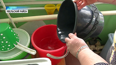 Жители станции Упрун остались без воды