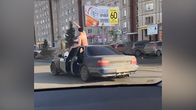 Встречу весны с ветерком засняли очевидцы. ВИДЕО