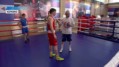 Алексей Тищенко провел тренировку в Коркино