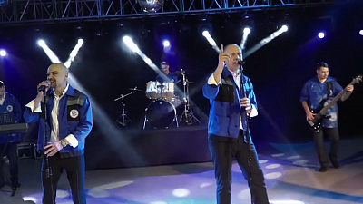 Металлурги перепели Бона Джови в честь праздника