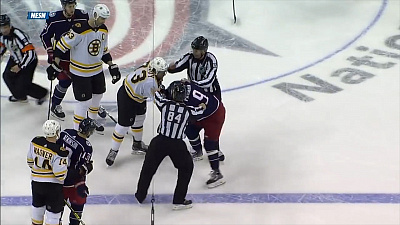 Артемий Панарин подрался с Макэвоем во время матча НХЛ