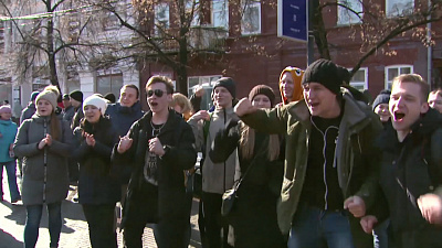 В Челябинске отметили годовщину присоединения Крыма