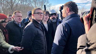 Алексей Текслер неожиданно посетил Коркино Алексей Текслер неожиданно посетил Коркино