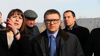 Алексей Текслер проинспектировал полигон в Полетаево