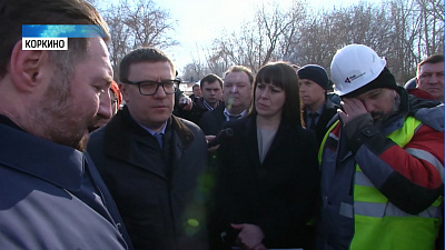 Алексей Текслер потребовал потушить Коркинский разрез