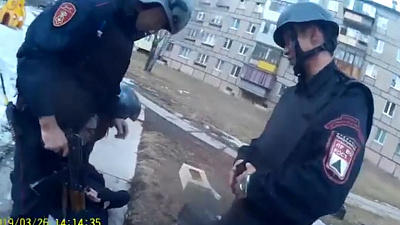 В Магнитогорске задержали одного из участников вооруженной разборки. ВИДЕО