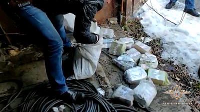 Украденные в почтамте 20 миллионов устькатавцы хранили в гараже. ВИДЕО