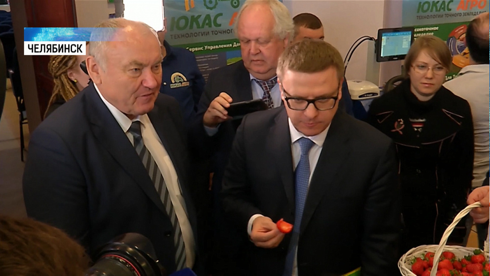 Алексей Текслер посетил агровыставку