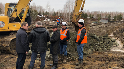 Врио губернатора потребовал ускорить темпы строительства президентского поселка