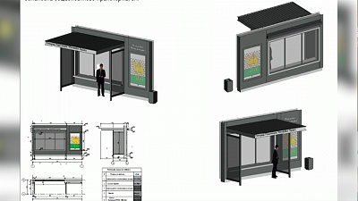 Проект остановок общественного транспорта