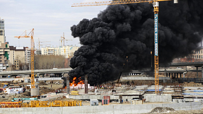 Прокуратура назвала виновников пожара на стройке конгресс-холла в Челябинске