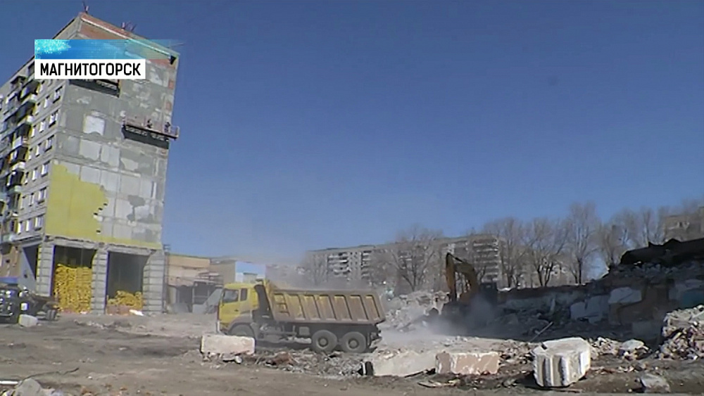 В пострадавший дом возвращаются люди