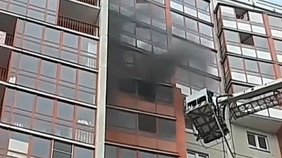 Утреннему пожару в «Академ Riverside» присвоили повышенный ранг сложности. ВИДЕО