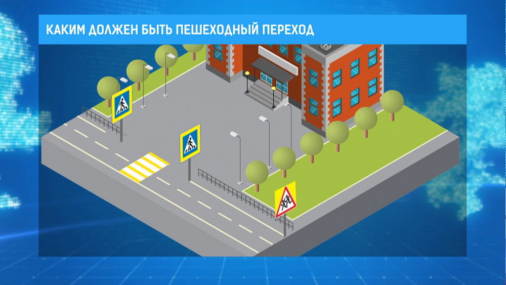 Каким должен быть пешеходный переход