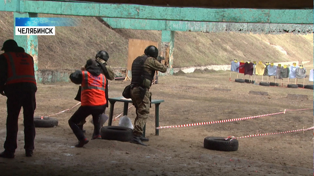 Команда ОТВ участвует в соревнованиях по стрельбе