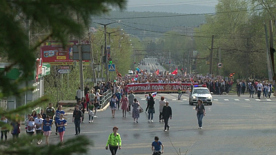 Около 6000 человек прошли в «Бессмертном полку»