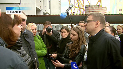 Алексей Текслер встретился с обманутыми дольщиками