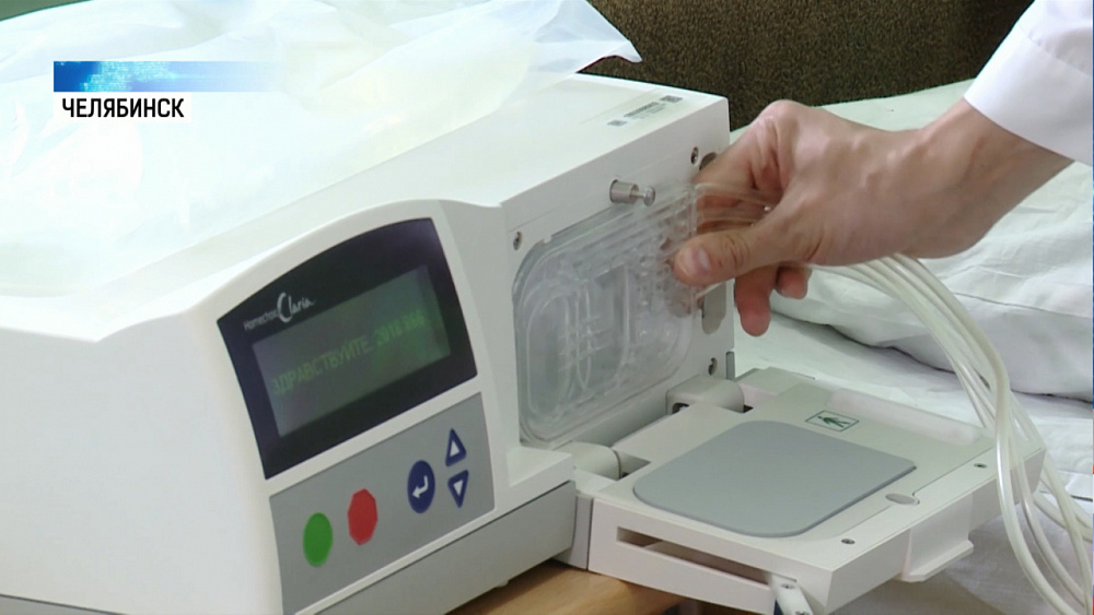 Новые аппараты для домашнего диализа появились в ЧОКБ