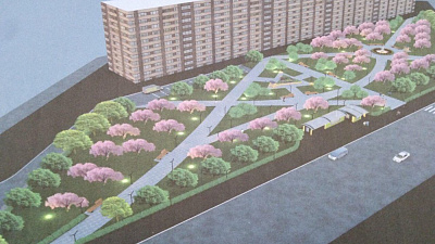 Сквер на улице Воровского получит новые деревья и световой фонтан