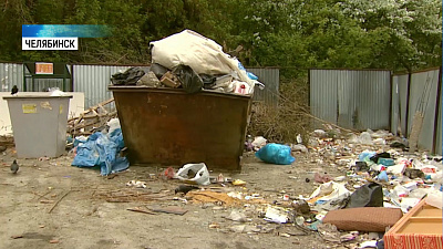 В городах вывозят мусор после поручения Текслера