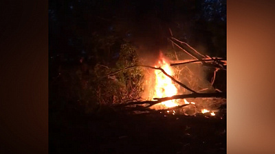 В Копейске пожар предотвратили проезжающие мимо огнеборцы