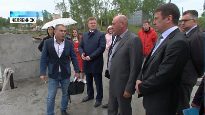 Замминистра строительства проверил объекты ШОС и БРИКС