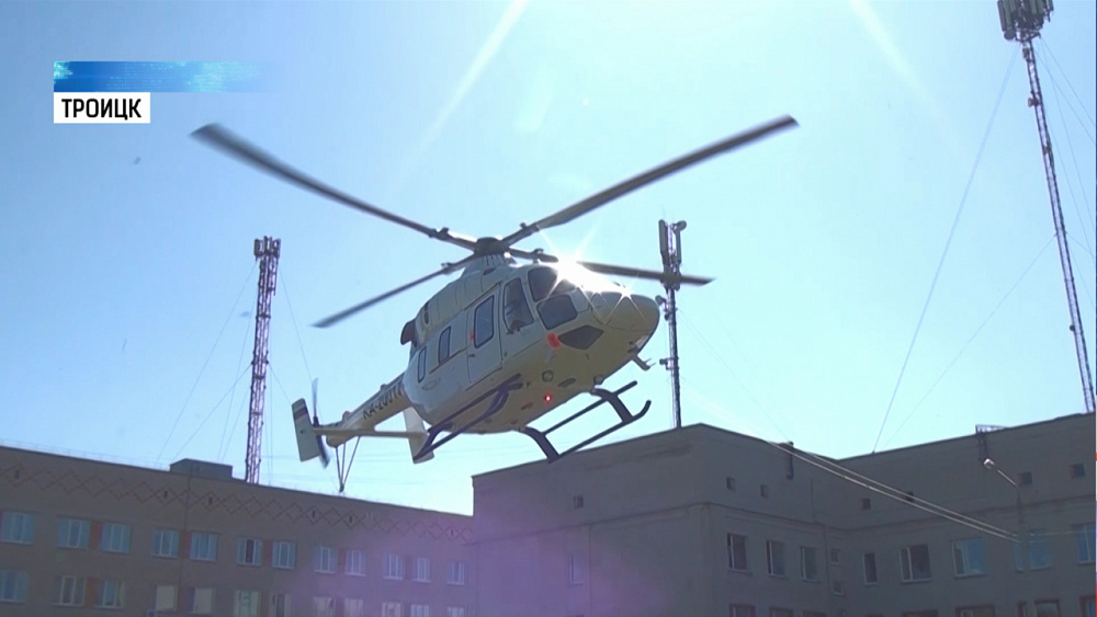 На медицинские вертолеты регион получит 300 млн от Москвы