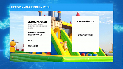 Правила установки батутов