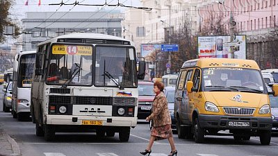 Утром десятки челябинских маршруток не вышли в рейсы