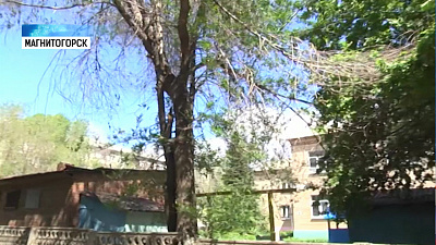 Детский батут выкинуло ветром на магистраль