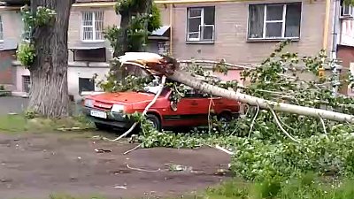 Оранжевый уровень опасности из-за погоды объявлен в Челябинске 