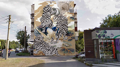 В Челябинске выбирают граффити, которые украсят многоэтажки