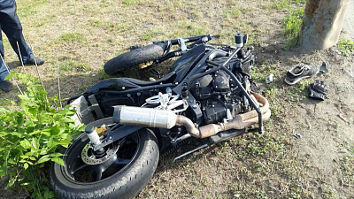 Сразу несколько аварий с мотоциклистами произошло в выходные. ВИДЕО