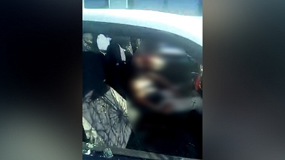 Последствия расстрела мужчины в Уфе попали на видео. Кадры 18+