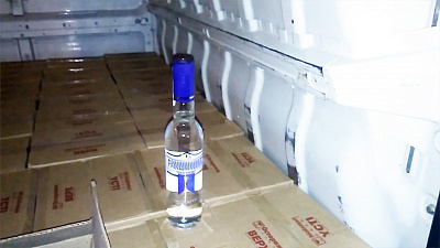 1000 литров водки задержали на границе